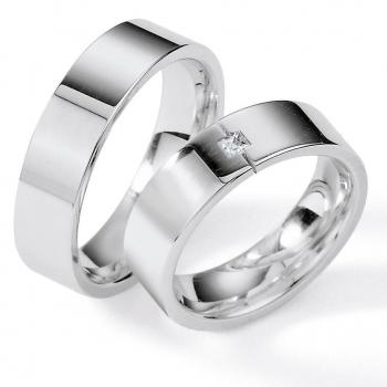 Partnerringe Silber von Ruesch 55/01130-060